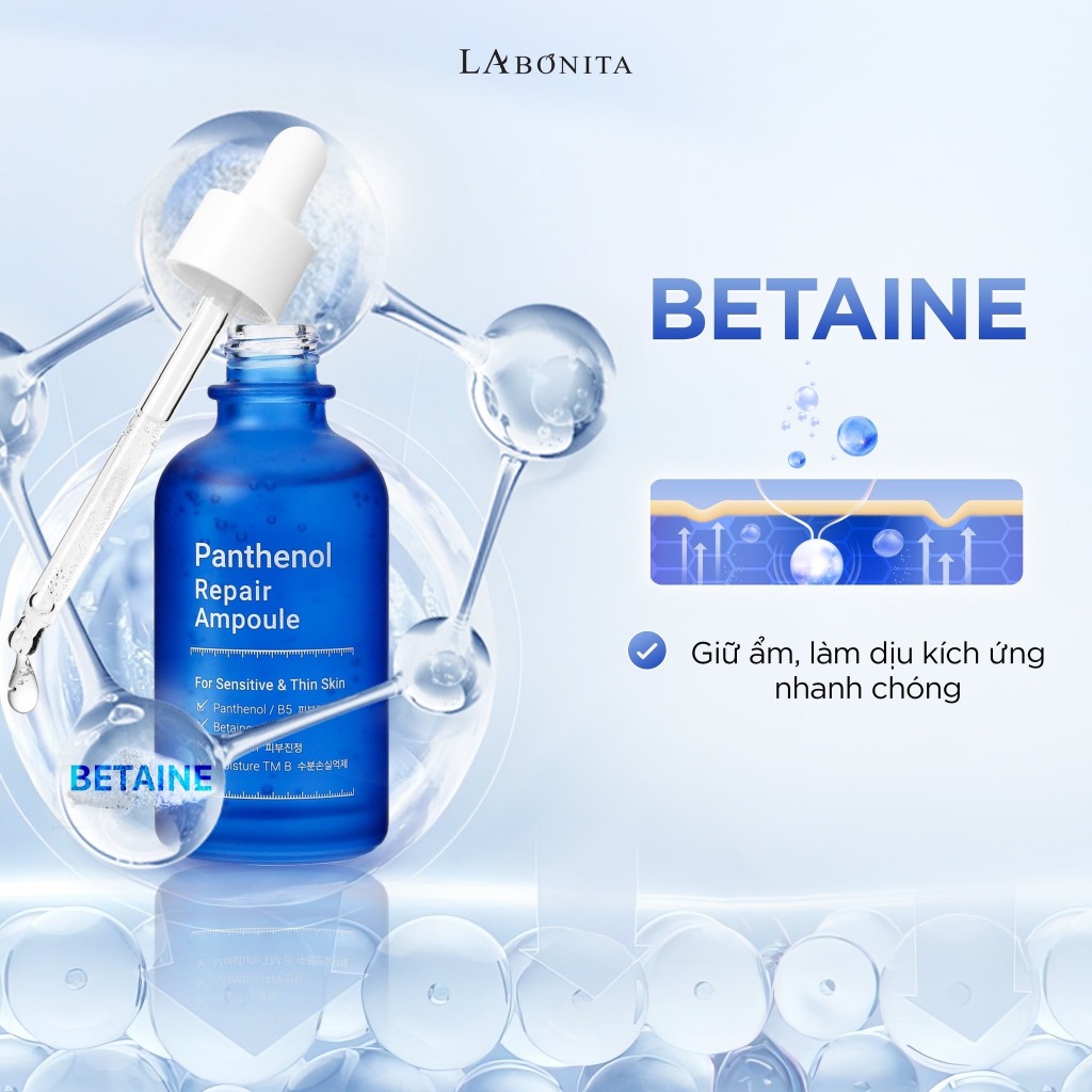 Serum LABONITA vital hyaluronic acid HA, B5 Panthenol Repair Ampoule tinh chất dưỡng ẩm, phục hồi | BigBuy360 - bigbuy360.vn