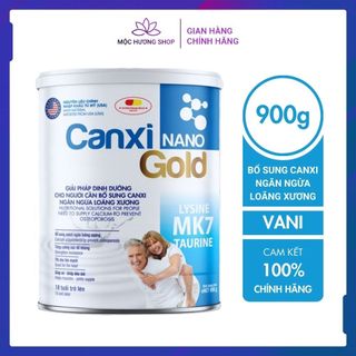 Sữa canxi nano gold 900g bổ sung canxi ngăn ngừa loãng xương cho người lớn