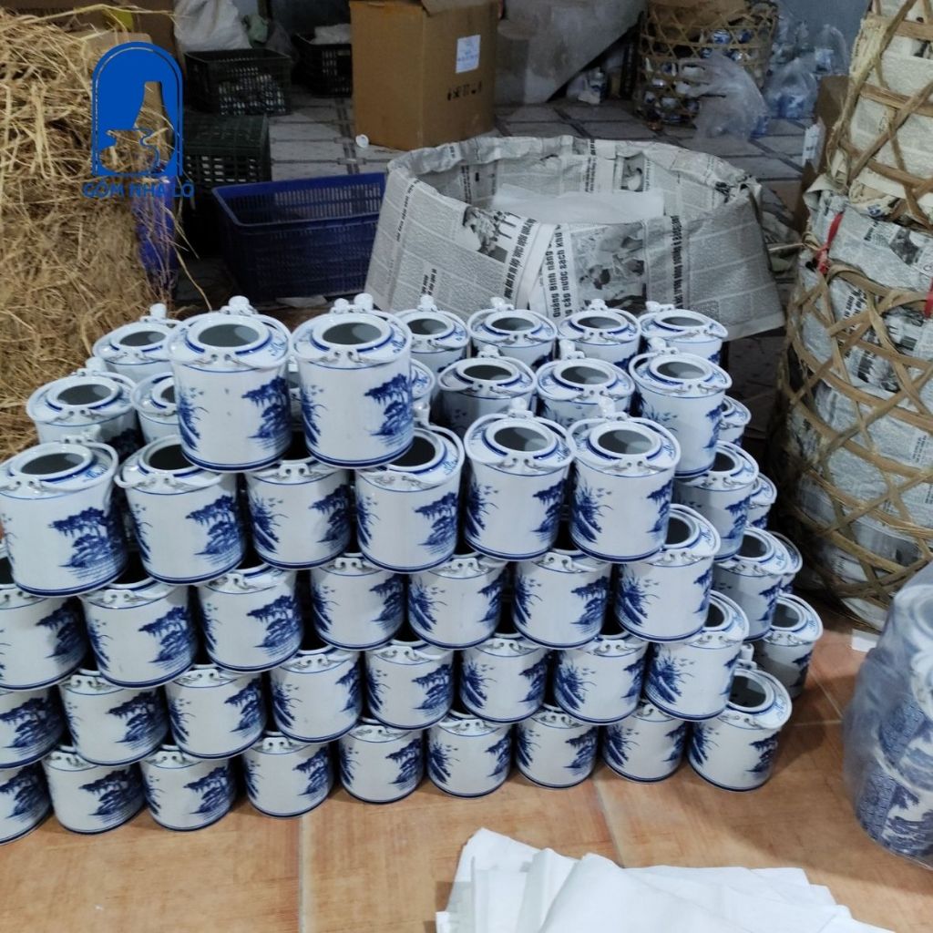 Ấm tích Bát Tràng,ấm tích ủ chè xanh, dành tích, tích trà 3l, ấm trà 3l,ấm hãm trà xanh, bình trà bằng sứ, ấm sứ