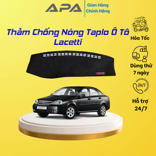 Thảm taplo ô tô lông cừu 📌HÀNG LOẠI I📌 xe Lacetti chống nóng có 3 lớp chống trượt