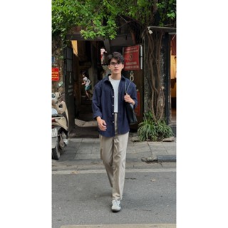 Quần Kaki Ống Suông, Quần Kaki Baggy Nam Nữ chất Kaki mềm HK1970  Ống Đứng Mềm QN179