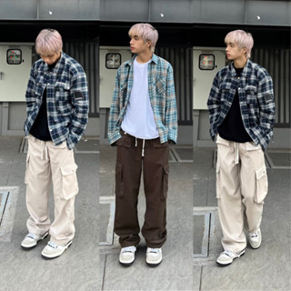 Quần Túi Hộp Ống Rộng SYNTEE, Chất Kaki, Vibe Syntee