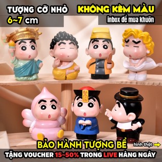 Tượng tô màu, SHIN NGƯỜI NỔI TIẾNG BỘ 2, size S, thạch cao trắng (Không kèm màu), luyện vẽ, decor