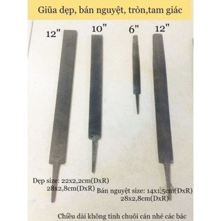 (GIÁ HỦY DIỆT) DŨA KIM LOẠI NHIỀU SIZE