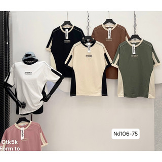 ÁO THUN UNISEX PHỐI THÊU CHỮ