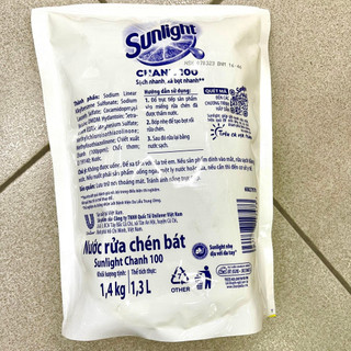 Nước rửa chén Sunlight Chanh 1.4kg