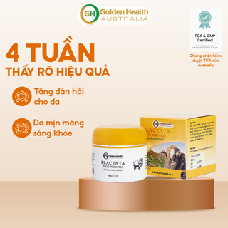 Kem dưỡng da nhau thai cừu Golden Health Australia giúp dưỡng ẩm, sáng da, mờ thâm ngăn ngừa vết nhăn - Vitamin E 100g