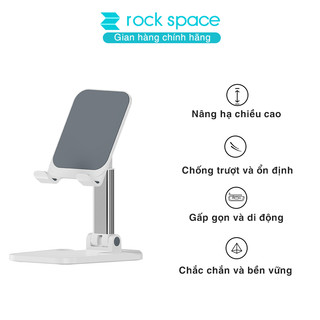 Giá đỡ điện thoại bằng kim loại Rockspace nâng hạ chống trượt tiện lợi chắc chắn