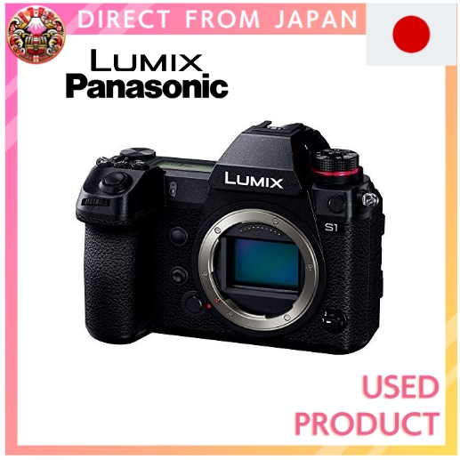 【Used】Panasonic (Panasonic) Full-size mirrorless interchangeable lens camera Lumix S1 Body 24.2 million pixels Black DC-S1-K【Direct from Japan】