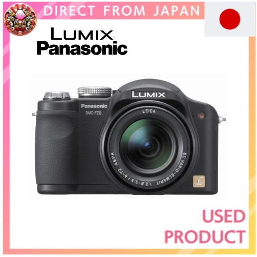 【Used】DMC-FZ8 Black - Panasonic LUMIX【Direct from Japan】
