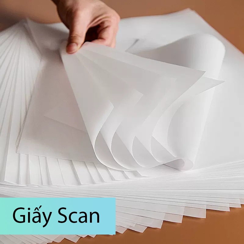 Giấy Can Trong - Set 100 Tờ A4 , A3 - Tracing Paper