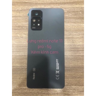 Nắp lưng Xiaomi Redmi Note 11 Pro 5G