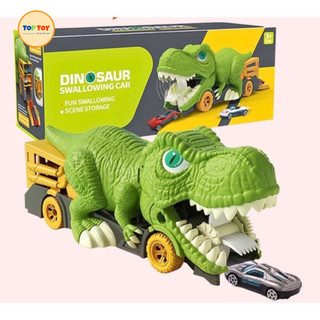 Đồ Chơi Xe Khủng Long Nuốt ô tô, Khủng Long Nuốt Xe Siêu to khổng lồ Top Toy tặng kèm xe ô tô cho bé