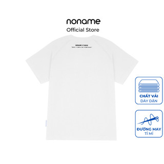 Áo Thun Oversize Raglan noname Mr.TEDDY / White_NNRAE4003D