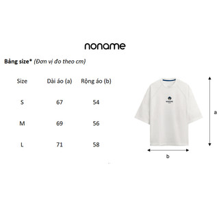 Áo Thun Oversize Raglan noname Mr.TEDDY / Navy_NNRAE4003D