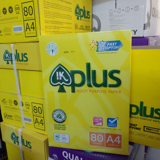 Giấy in IK Plus A4- định lượng 80gsm, xuất xứ Indonesia
