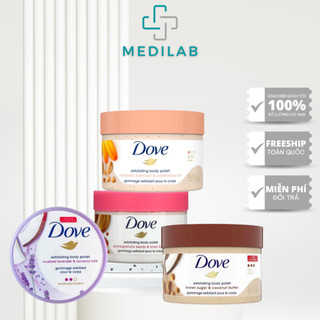 Tẩy Tế Bào Chết Dove Lựu Macca Phiên Bản Mỹ Đức Tẩy Da Chết Và Dưỡng Ẩm Da Mềm Mịn