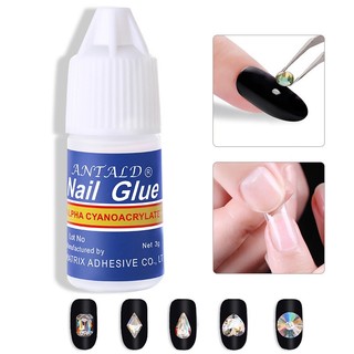 🌹Keo dán móng giả, keo xanh mini 3ML