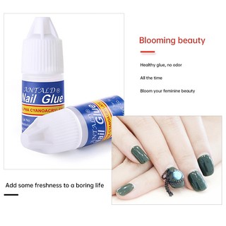 【Benetz】🌹Keo dán móng giả, keo xanh mini 3ML