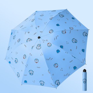 Dù ô chống tia UV hình Doraemon loại Đẩy Tay dễ thương cute TooYoo BK00280