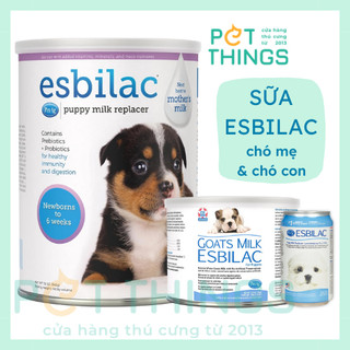 Sữa esbilac mỹ cho chó mẹ & chó con 150g / sữa dê goat milk / sữa nước pha sẵn
