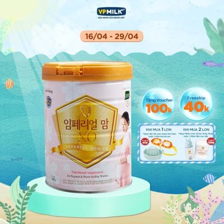 Sữa bột Namyang Imperial Mom XO GT 800g dành cho MẸ BẦU đang mang thai và cho con bú