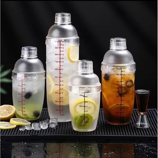 Bình pha chế, bình lắc shaker chia vạch từ nhựa nguyên sinh cao cấp Việt Nhật an toàn tuyệt đối