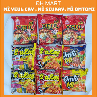 Mì cay 🔥Freeshipp 🔥 mì tôm - mì Siukay - mì Omtomi Omachi các vị - mì Yeul Ottogi - mì cay các loại