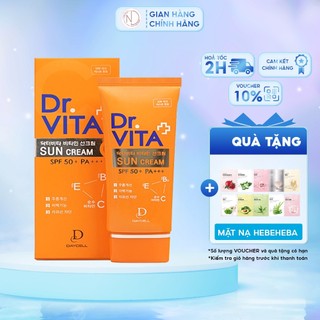 Kem chống nắng dr.vita vitamin sun cream spf 50+ pa+++