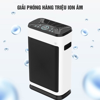 Máy Lọc Không Khí Thông Minh Avros - Khử UV - Lọc Bụi Mịn PM 2.5 - Tạo Ion Âm - Giám Sát Chất Lượng Không Khí Gia Đình