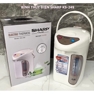 💎Máy Nước Nóng - Bình Thuỷ Điện 4,8 lít Shar.p KS229-KS239-KS268. Đun sôi nhanh 3 chế độ lấy nước thuận tiện