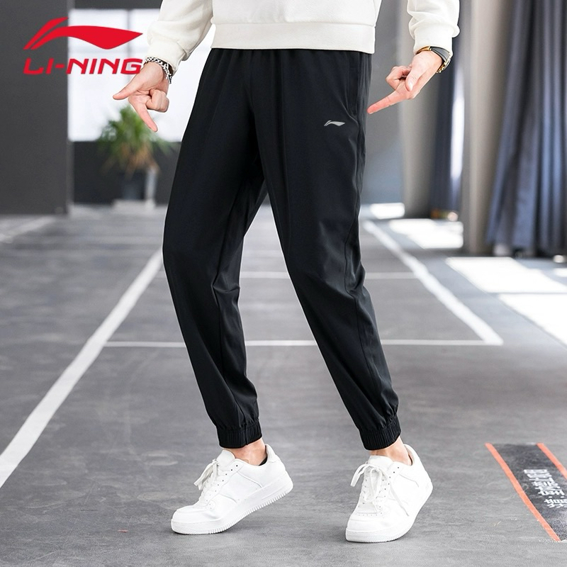 (HÀNG SALE KHÔNG TAG) Quần gió thể thao nam Lining AYKS467