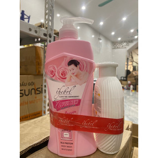 Sữa tắm thebol tắm anh yêu 650g tặng kèm chai nhỏ 150g