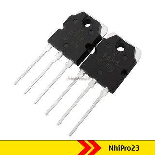 Sò công suất d718 và b688 120v 8a 80w to247