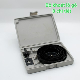 Bộ khoét lỗ gỗ - trần thạch cao 8pcs