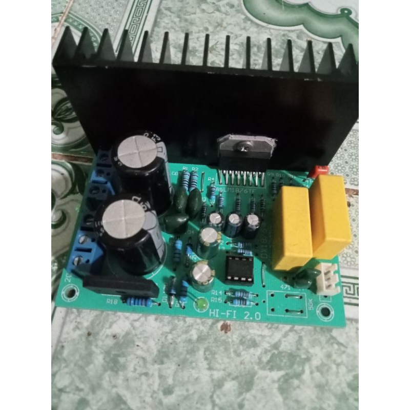 mạch khuyết đại âm thanh lm4766 40w x40 điện áp đối xứng 15vac đến 20vac