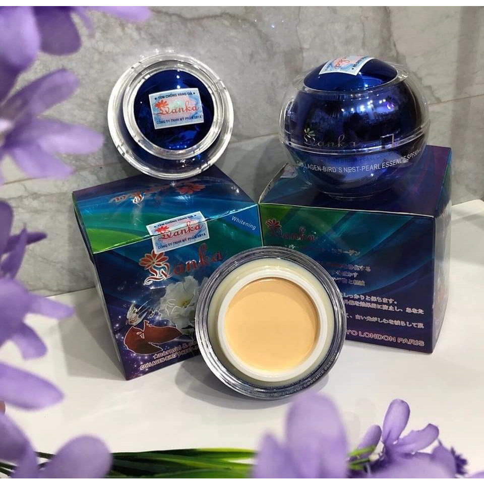 [LVANKA] Kem dưỡng trắng chuyên sâu Ngọc Trai - Tổ Yến 7in1
