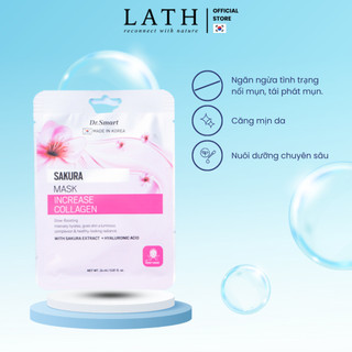 Mặt nạ dưỡng da chuyên sâu Collagen Sakura Mask - 1 miếng Lath beauty