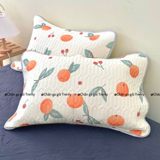 Vỏ gối nằm, vỏ gối ôm cao su non Tencel Latex siêu mềm mịn mát lạnh cho mùa hè