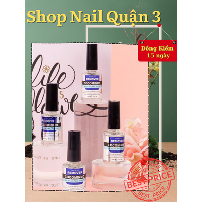 PHá Gel CoCo - Phá Gel Lạnh Remover CoCo - Dung Dịch Phá Sơn gel - k cần ủ