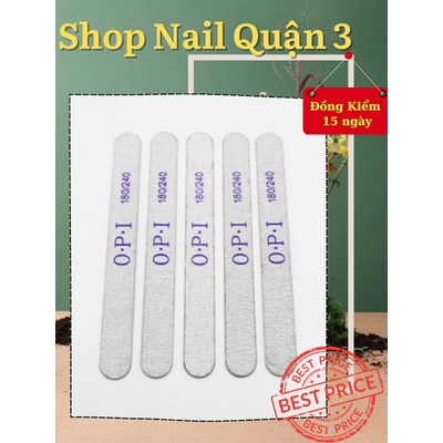 Dũa MÓng OPI 100/180 - Dũa Mỏng OPI Dũa Phom Móng - Dũa mỏng