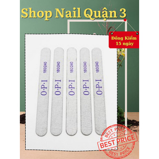 Dũa móng opi 100/180 - dũa mỏng opi dũa phom móng - dũa mỏng