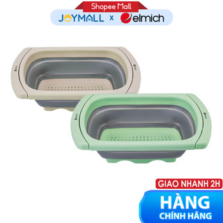 Rổ gấp gọn kê bồn rửa bát Elmich EL8411, Hàng chính hãng, tay cầm điều chỉnh, nhanh ráo nước - JoyMall