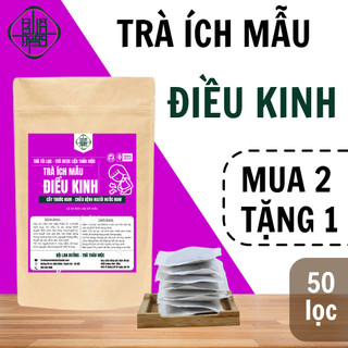 Trà điều kinh Bội Lan Đường - Nature Tea giảm đau bụng kinh tuổi dậy thì, bế kinh, kinh nguyệt không đều bịch 50 gói lọc