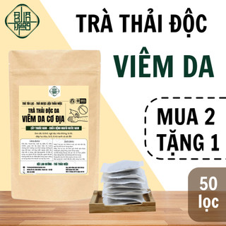 Trà thải độc da Bội Lan Đường-Nature Tea giảm tình trạng  ngứa da cơ địa, nổi mẩn , nổi mề đay nóng trong người  bịch 50