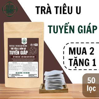 Trà u tuyến giáp Bội Lan Đường, giảm nguy cơ bệnh tuyến giáp, hỗ trợ bệnh biếu cổ bịch 50 gói lọc