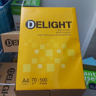 Giấy a4 delight, giấy in, giấy photo a4 delight - định lượng 70gsm