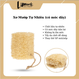 Xơ Mướp Tự Nhiên (có móc dây) Limart