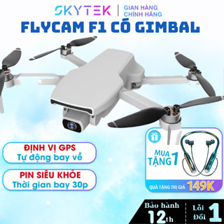Flycam điều khiển từ xa F1, Flycam giá rẻ có gắn định vị GPS, hình ảnh HD, vượt chướng ngoại vật