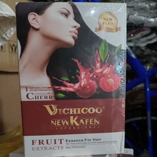 Nhuộm phủ bạc cherry Đen 2 túi
